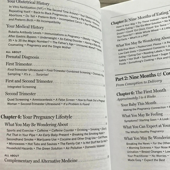 What to Expect When You’re Expecting book 4th edition by Heidi Murkoff EUC - Picture 8 of 12